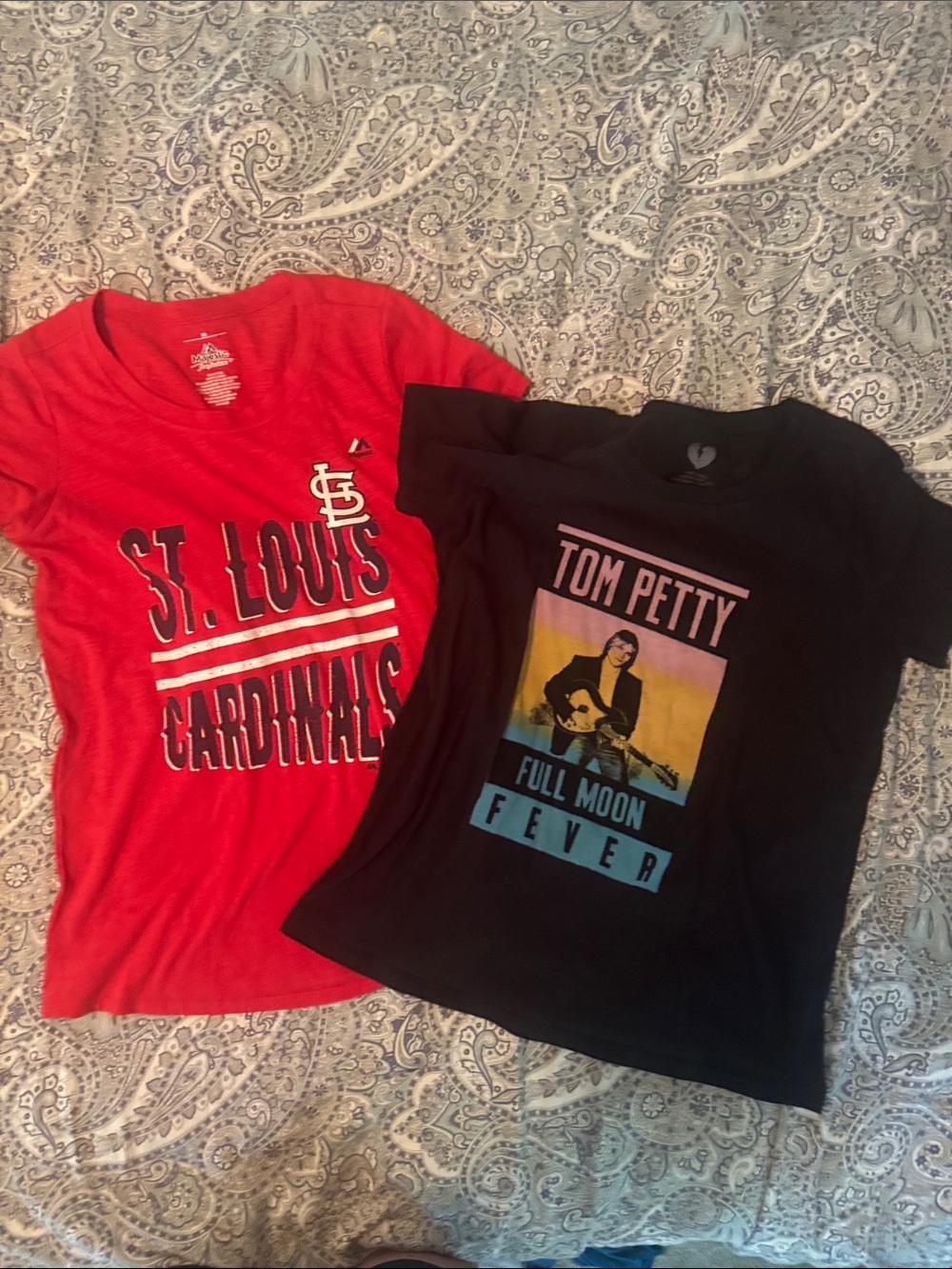 Tom Petty & STL Cardinals Graphic Tees